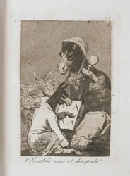 Tallrik från Los Caprichos, 1797-1798